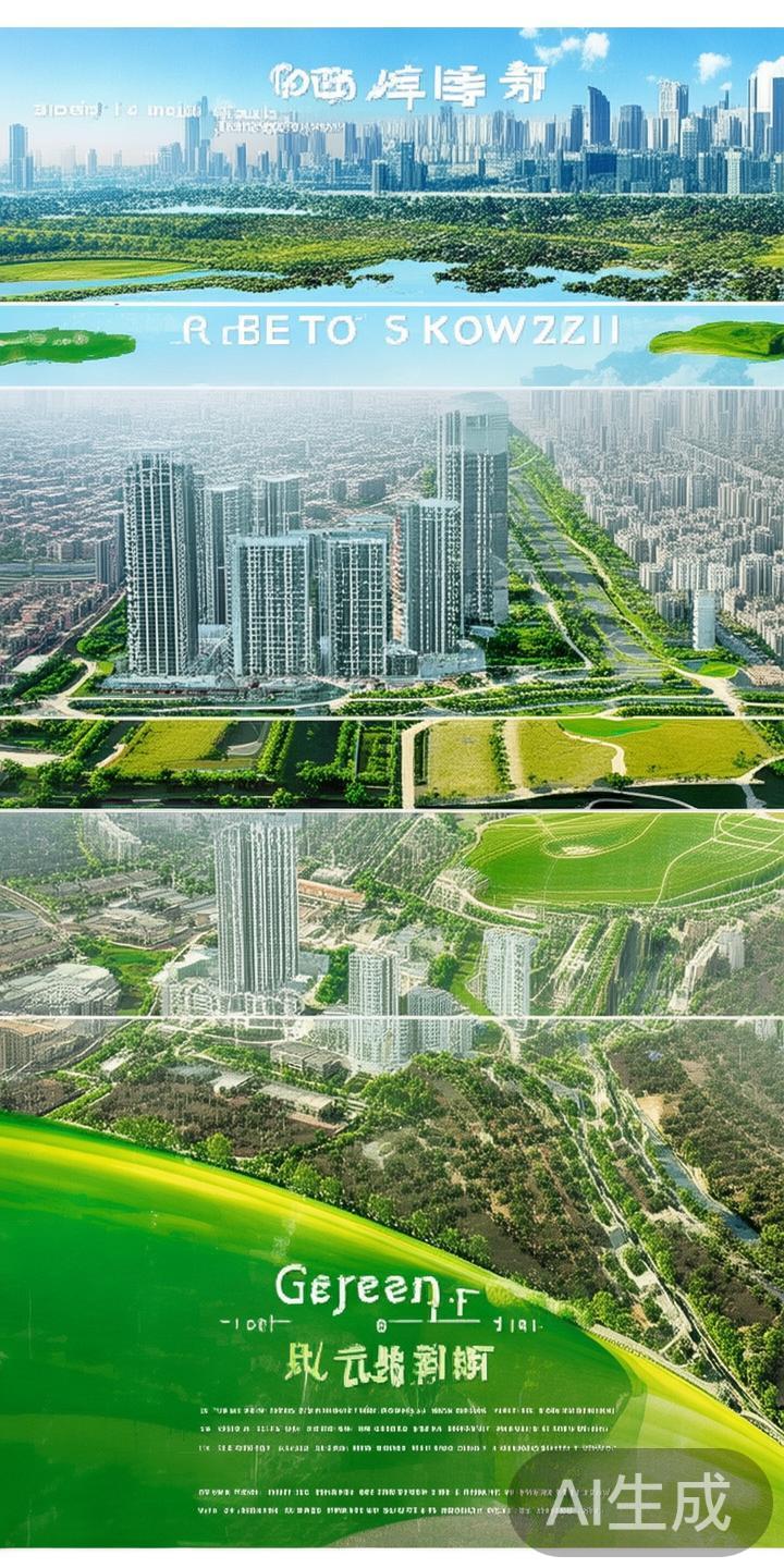 在皇冠健康城体育新城的规划中，绿色生态理念被放在首